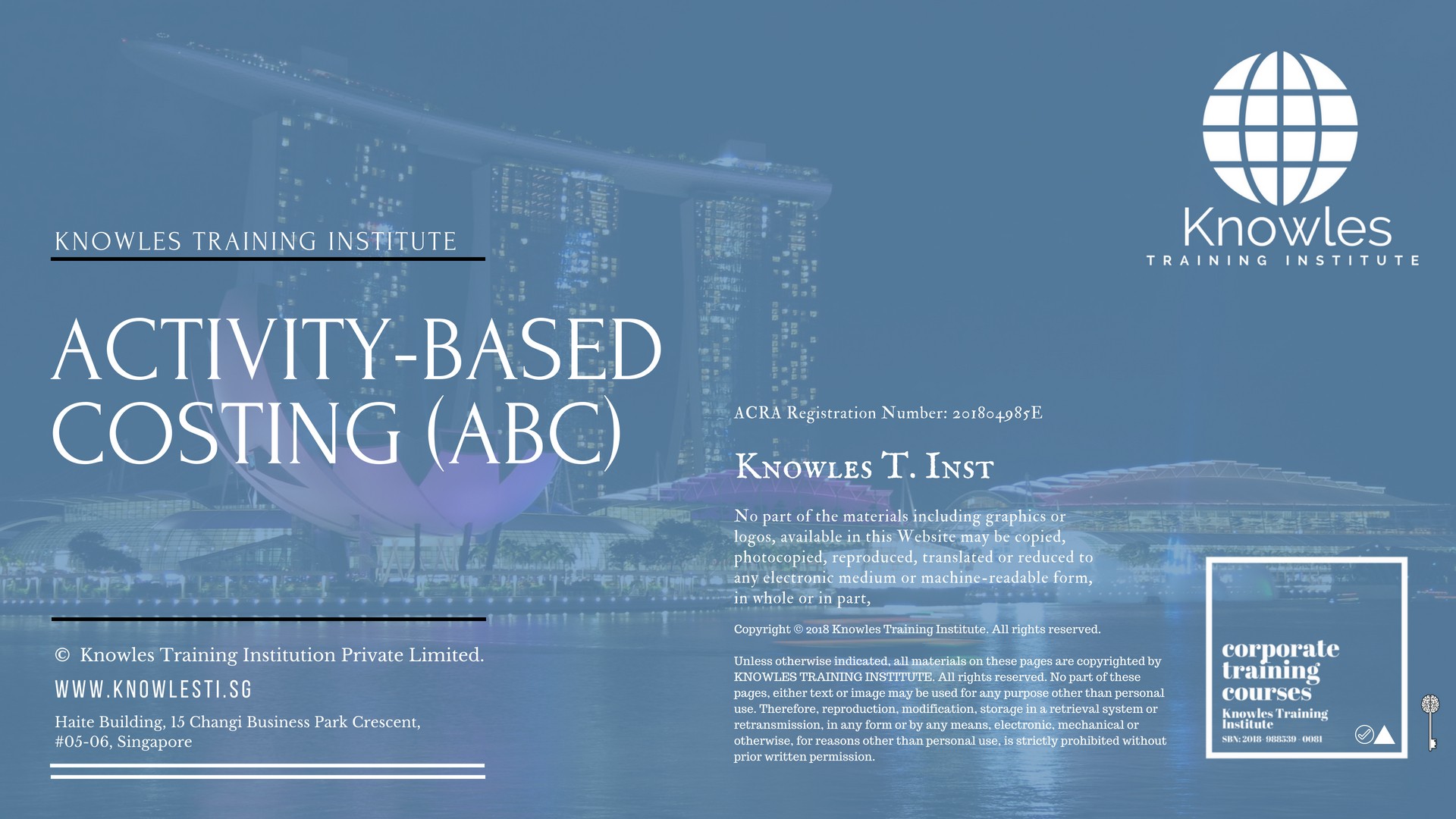 Activity-Based Costing (Abc) Training Course in United-Kingdom