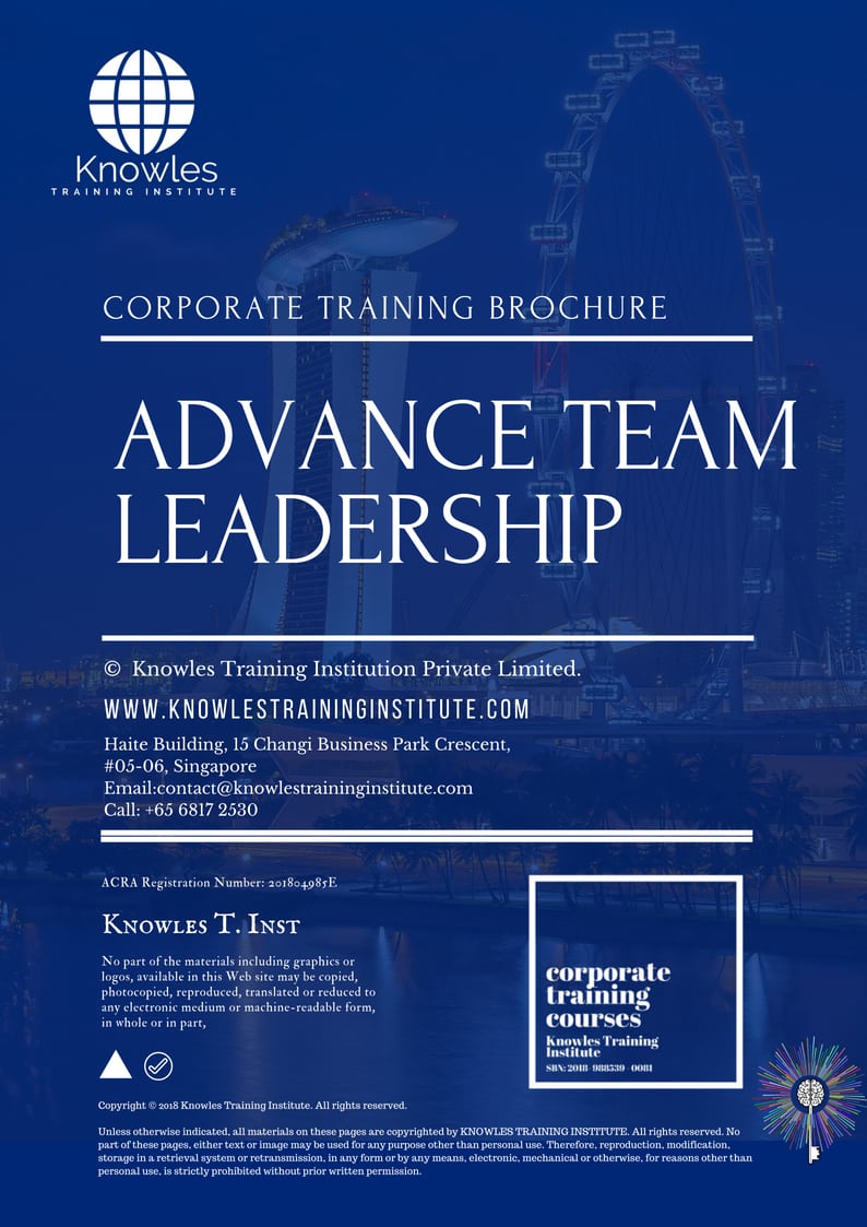 Advance Team Leadership Training Course in United-Kingdom Brochure