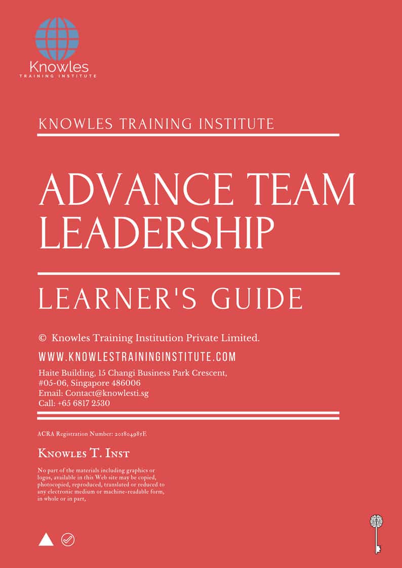 Advance Team Leadership Training Course in United-Kingdom Learner’s Guide