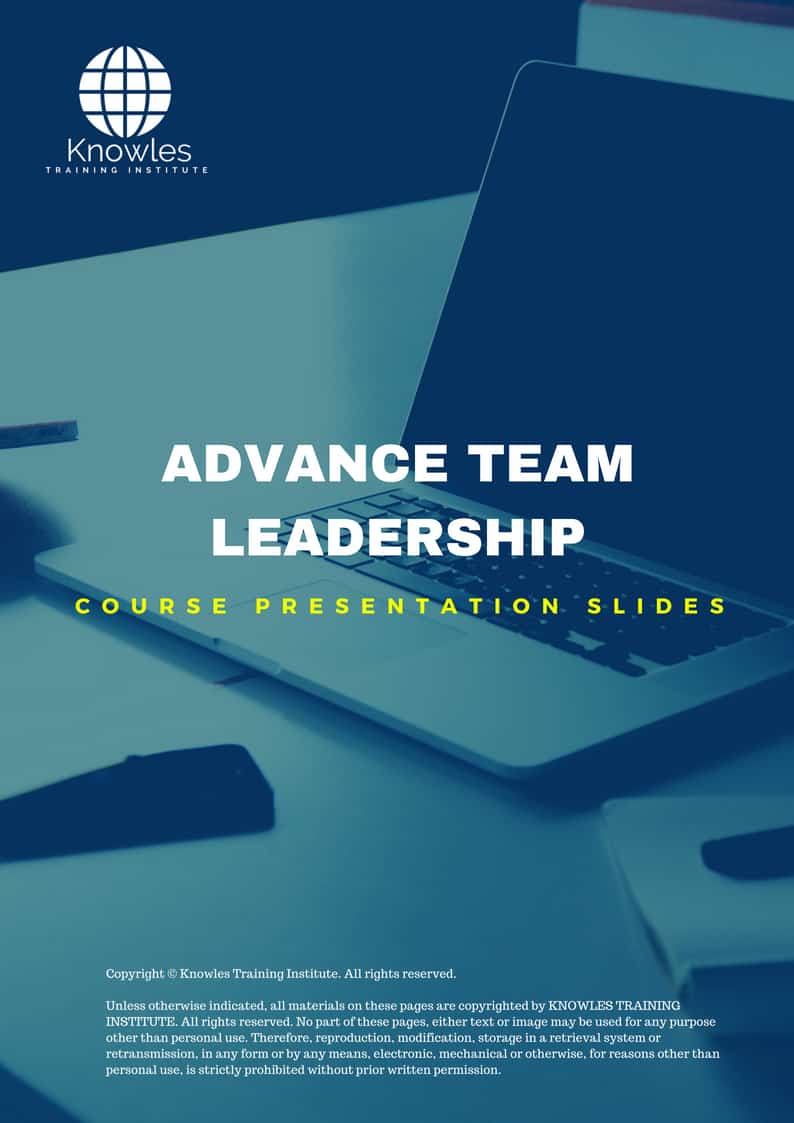 Advance Team Leadership Training Course in United-Kingdom Presentation Slides