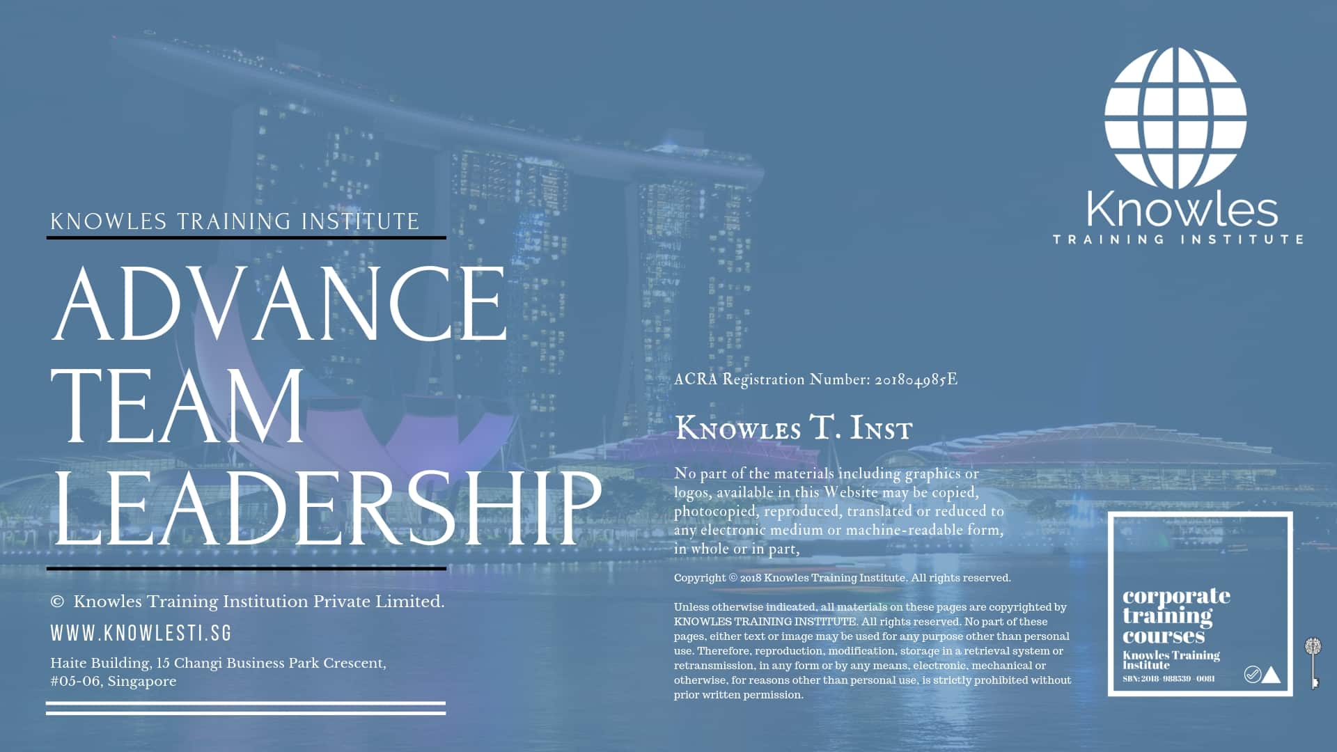 Advance Team Leadership Training Course in United-Kingdom