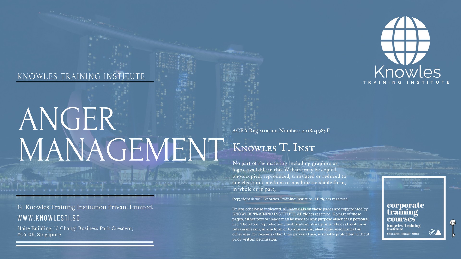 Anger Management Training Course in United-Kingdom