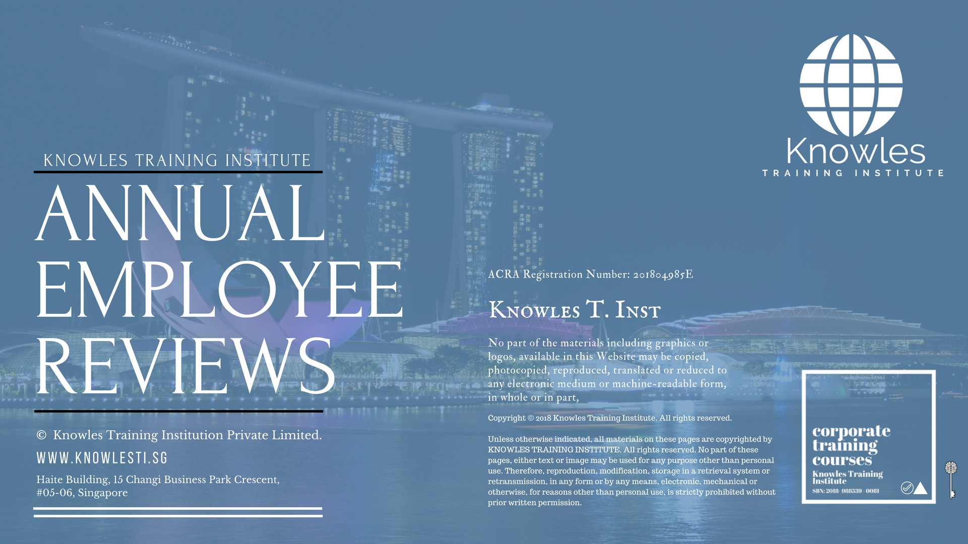 Annual Employee Reviews Course in United-Kingdom