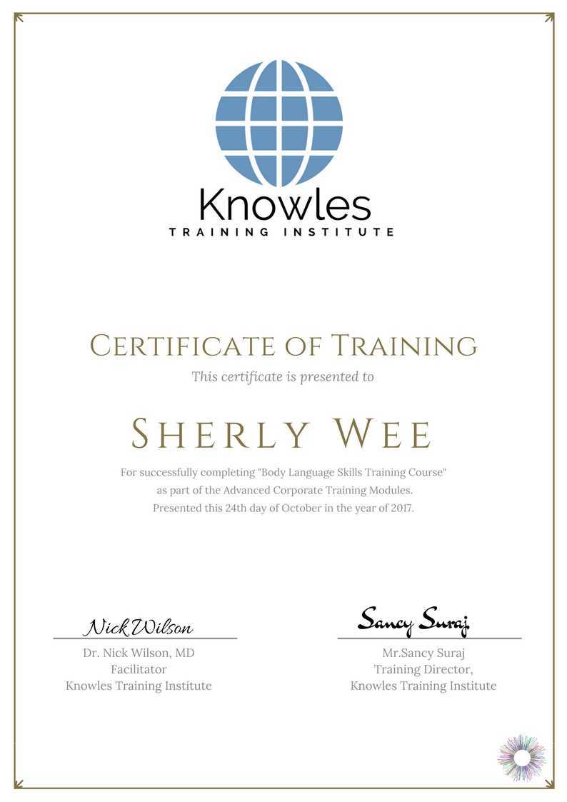 Body Language Skills Training Course in United-Kingdom Certification