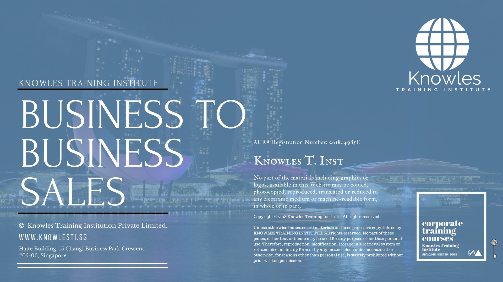 Business To Business Sales Training Course in United-Kingdom