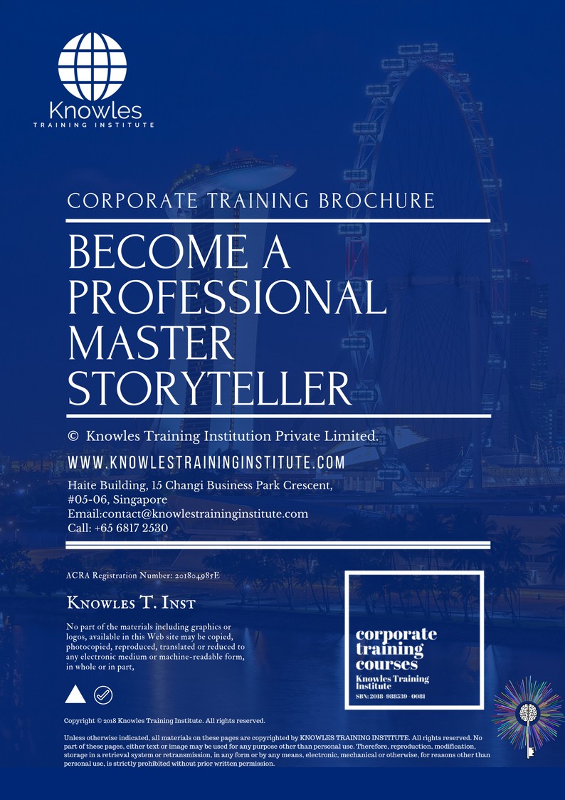 Course Brochure For Become A Professional Master Storyteller Course in United-Kingdom