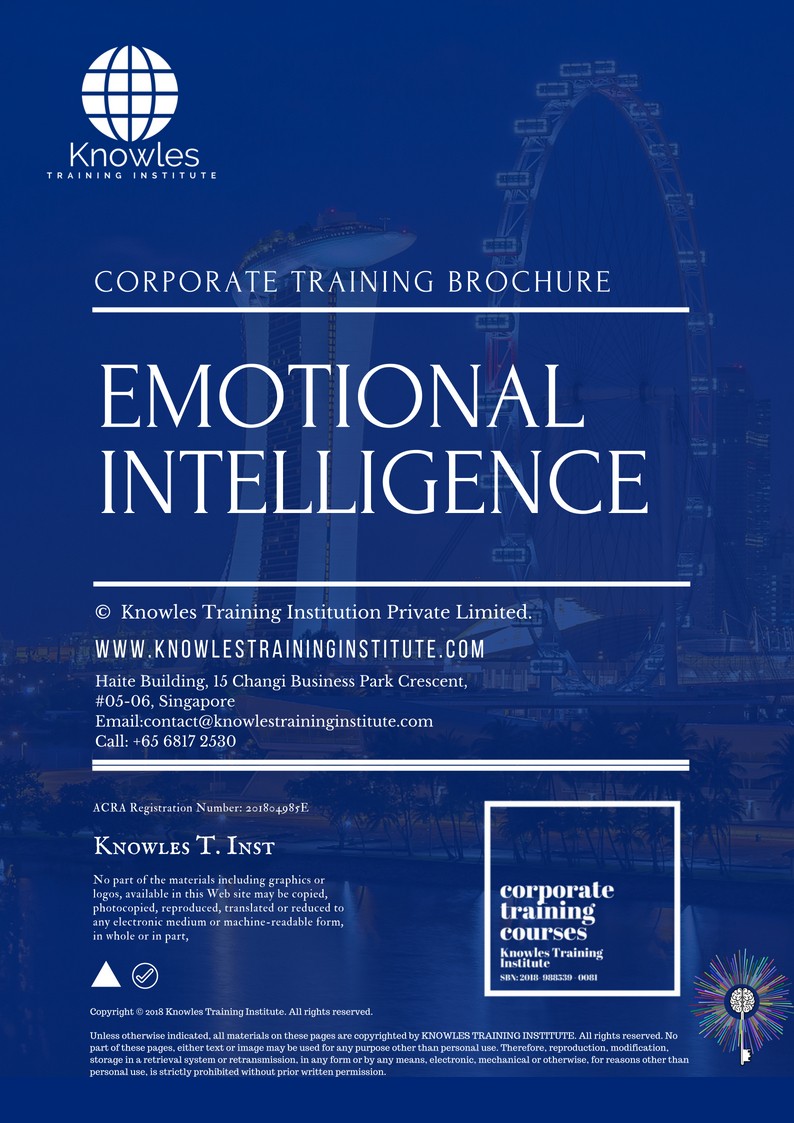 Course Brochure For Emotional Intelligence Training Course in United-Kingdom