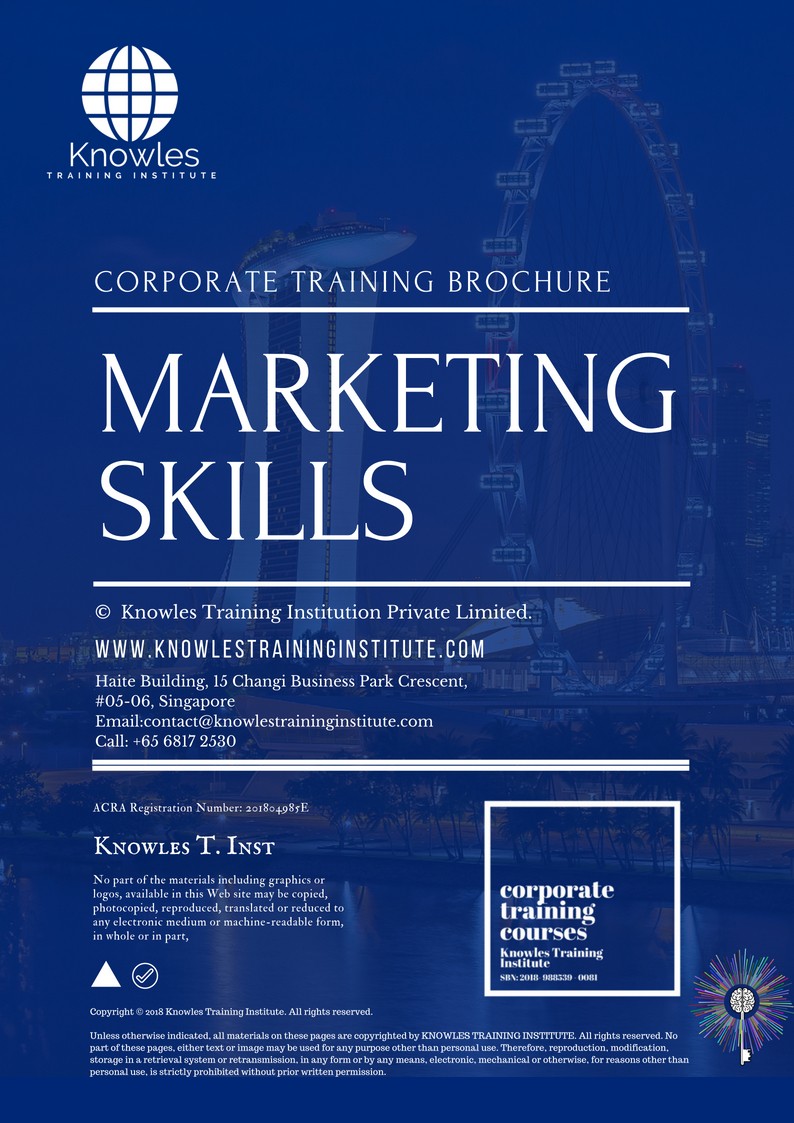 Course Brochure For Marketing Skills in United-Kingdom
