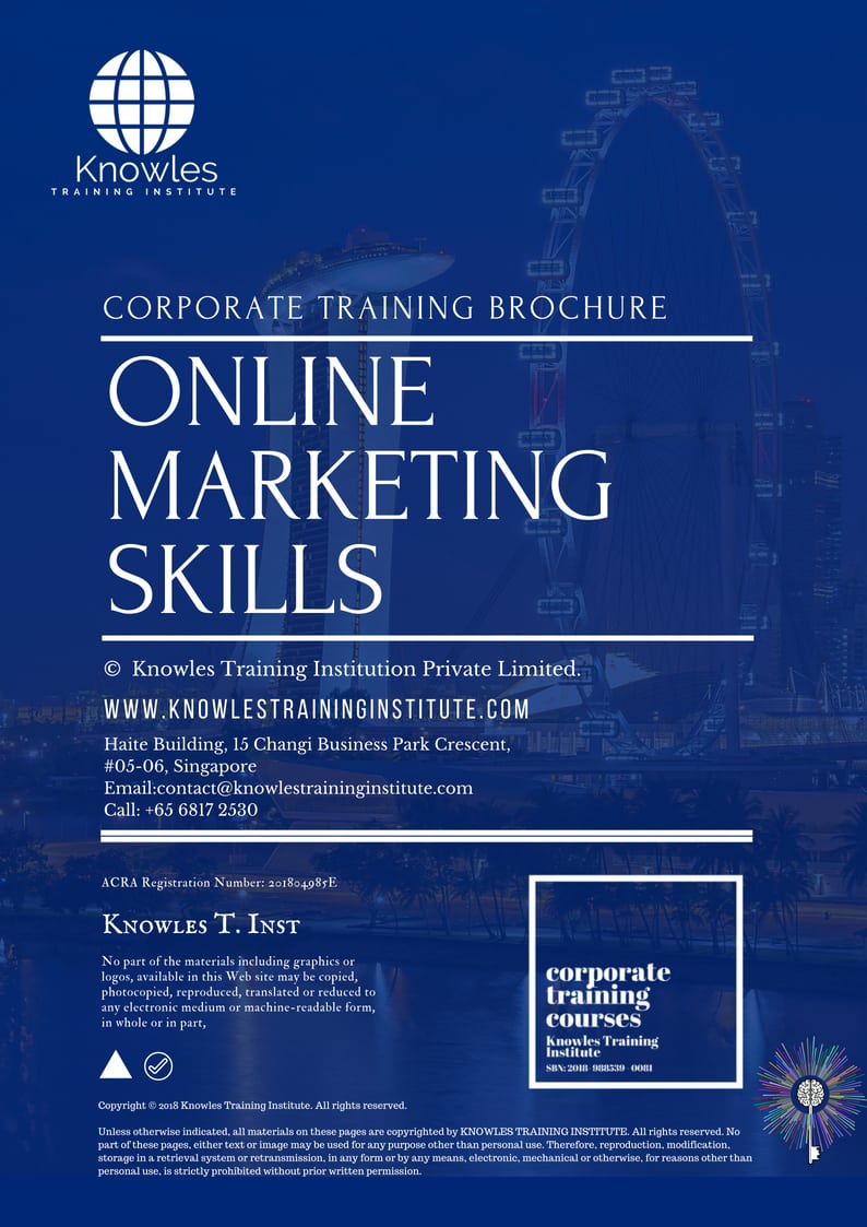 Course Brochure For Online Marketing Skills in United-Kingdom