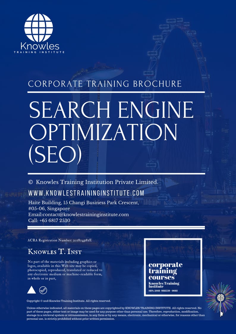 Course Brochure For Search Engine Optimization (Seo) in United-Kingdom