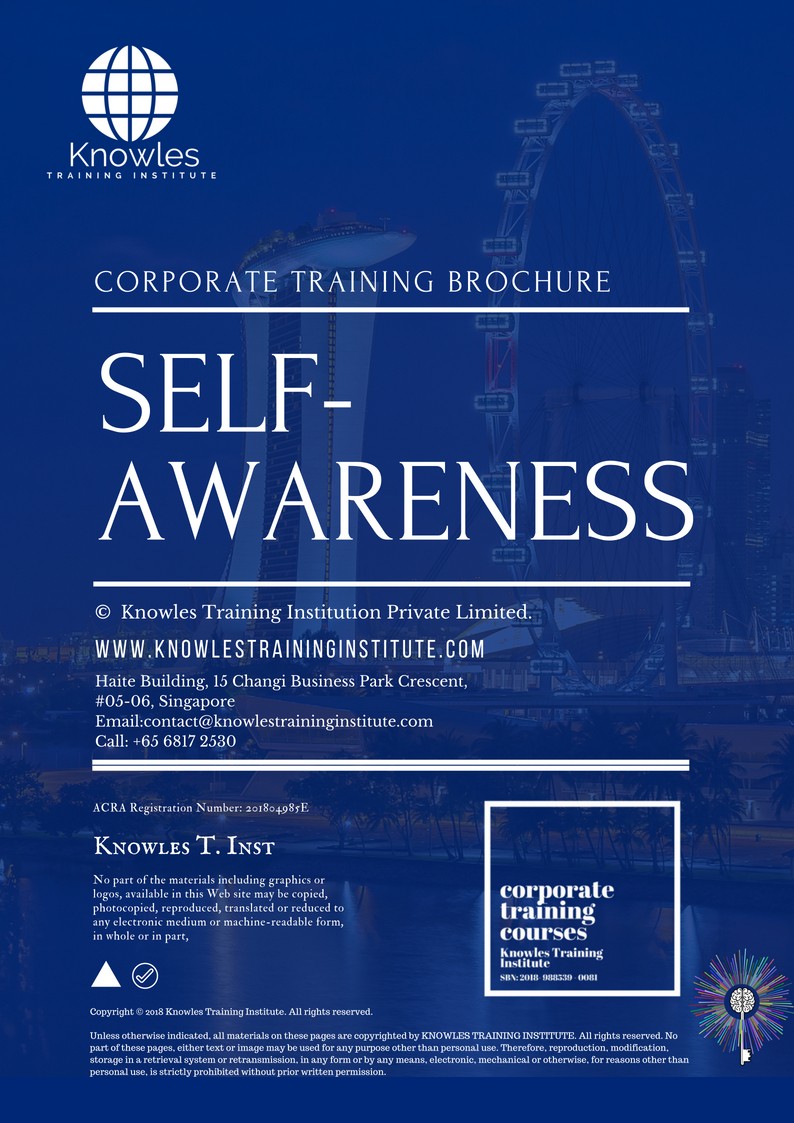 Course Brochure For Self-Awareness Training Course in United-Kingdom