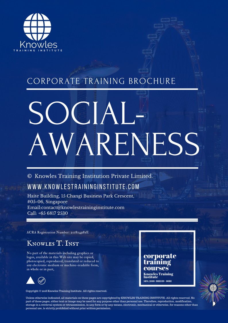 Course Brochure For Social-Awareness Training Course in United-Kingdom