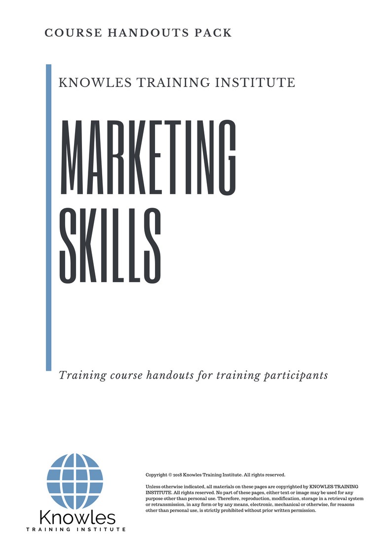 Course Handouts For Marketing Skills in United-Kingdom