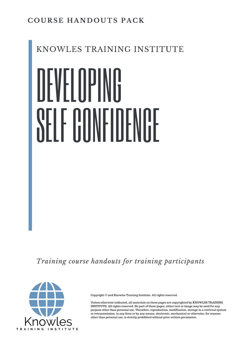 Developing Self Confidence Training Course in United-Kingdom Course in United-Kingdom