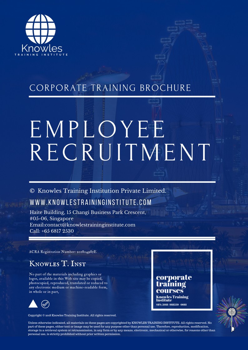 Employee Recruitment Training Course in United-Kingdom Brochure