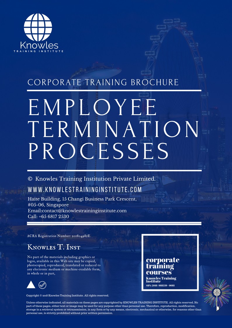 Employee Termination Processes Training Course in United-Kingdom Brochure