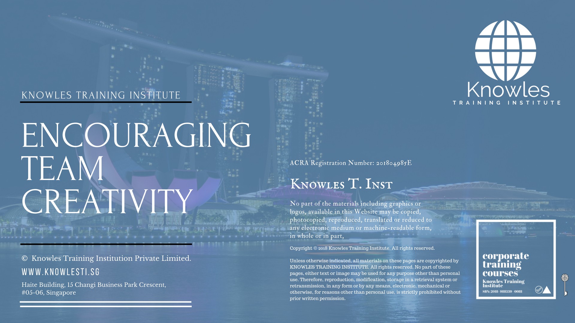 Encouraging Team Creativity Training Course in United-Kingdom
