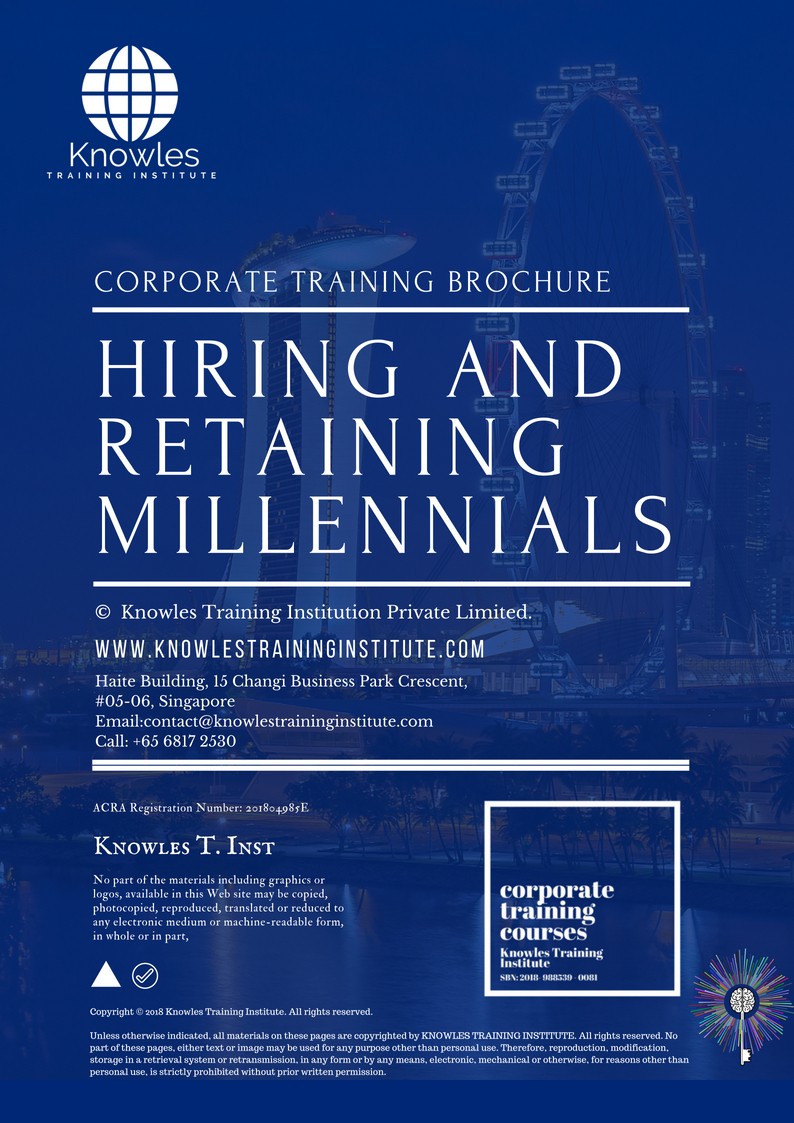 Hiring And Retaining Millennials Training Course in United-Kingdom Brochure