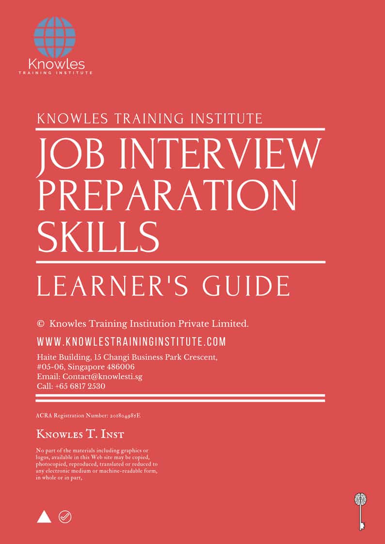 Job Interview Preparation Skills Training Course in United-Kingdom Learner’s Guide