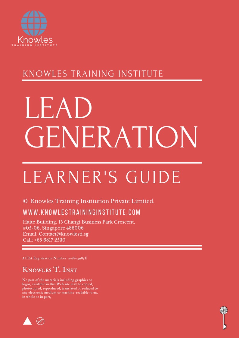 Lead Generation Course in United-Kingdom Learner’s Guide
