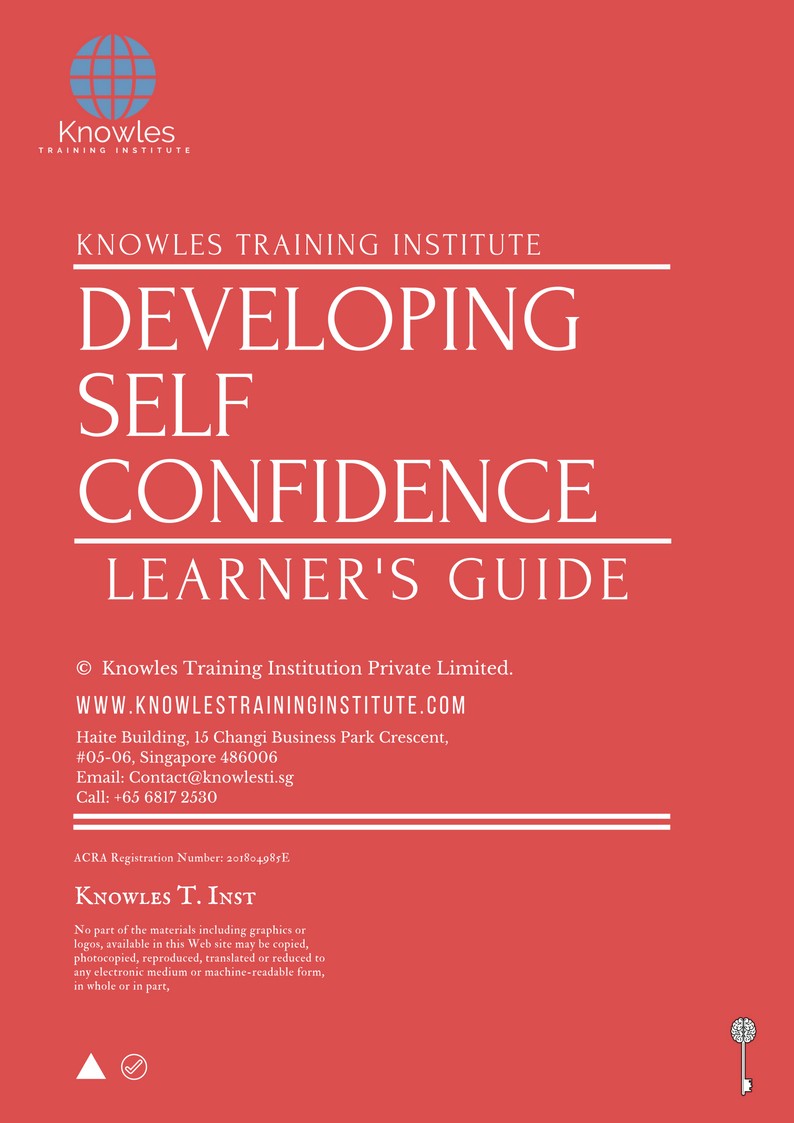 Learner’s Guide For Developing Self Confidence Course in United-Kingdom