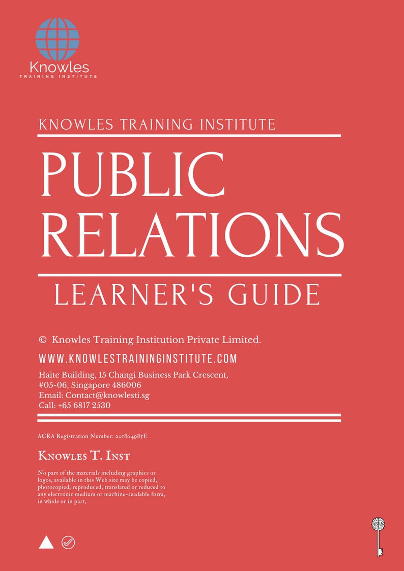 Learner’s Guide For Public Relations Course in United-Kingdom