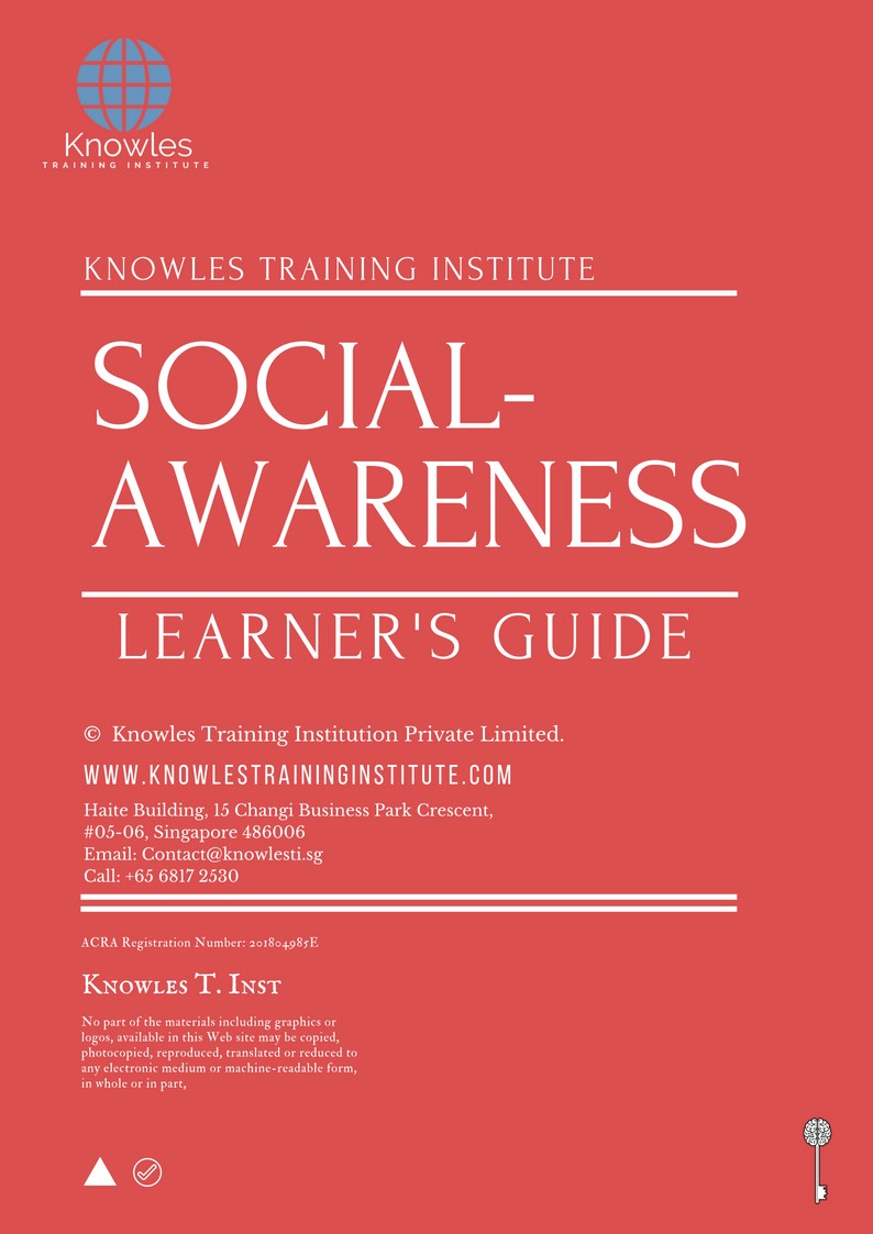 Learner’s Guide For Social-Awareness Training Course in United-Kingdom