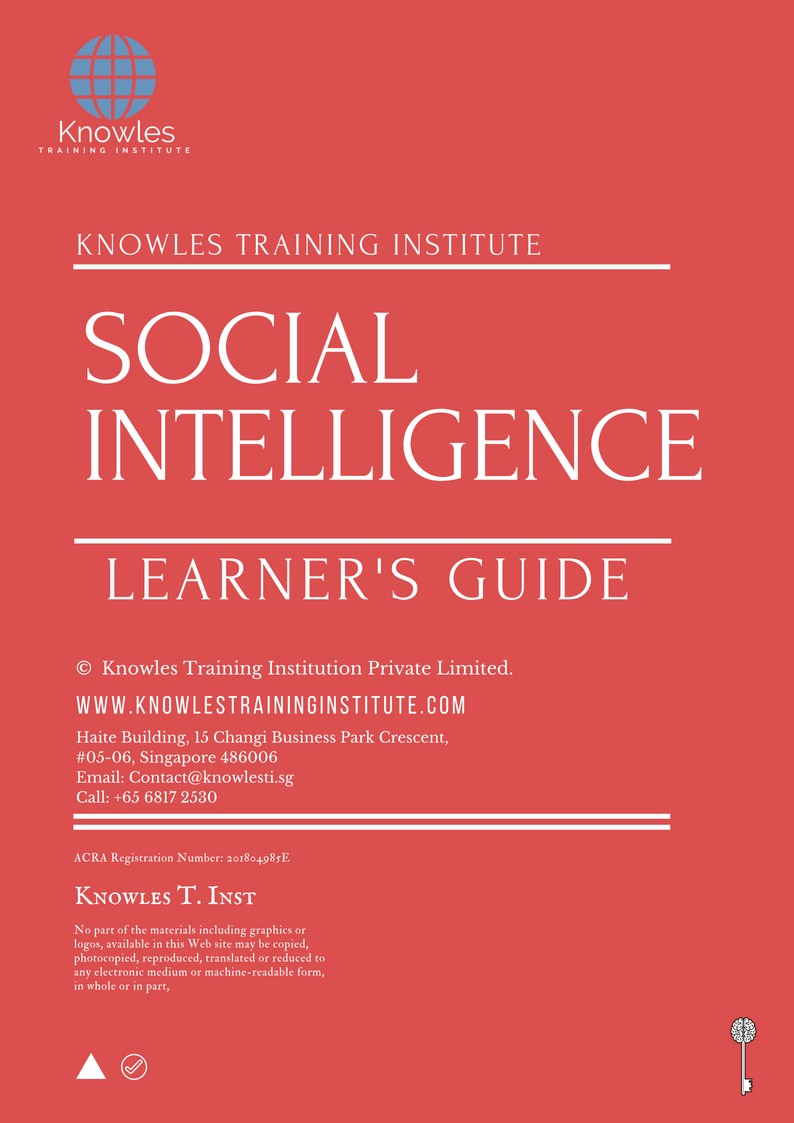Learner’s Guide For Social Intelligence Training Course in United-Kingdom