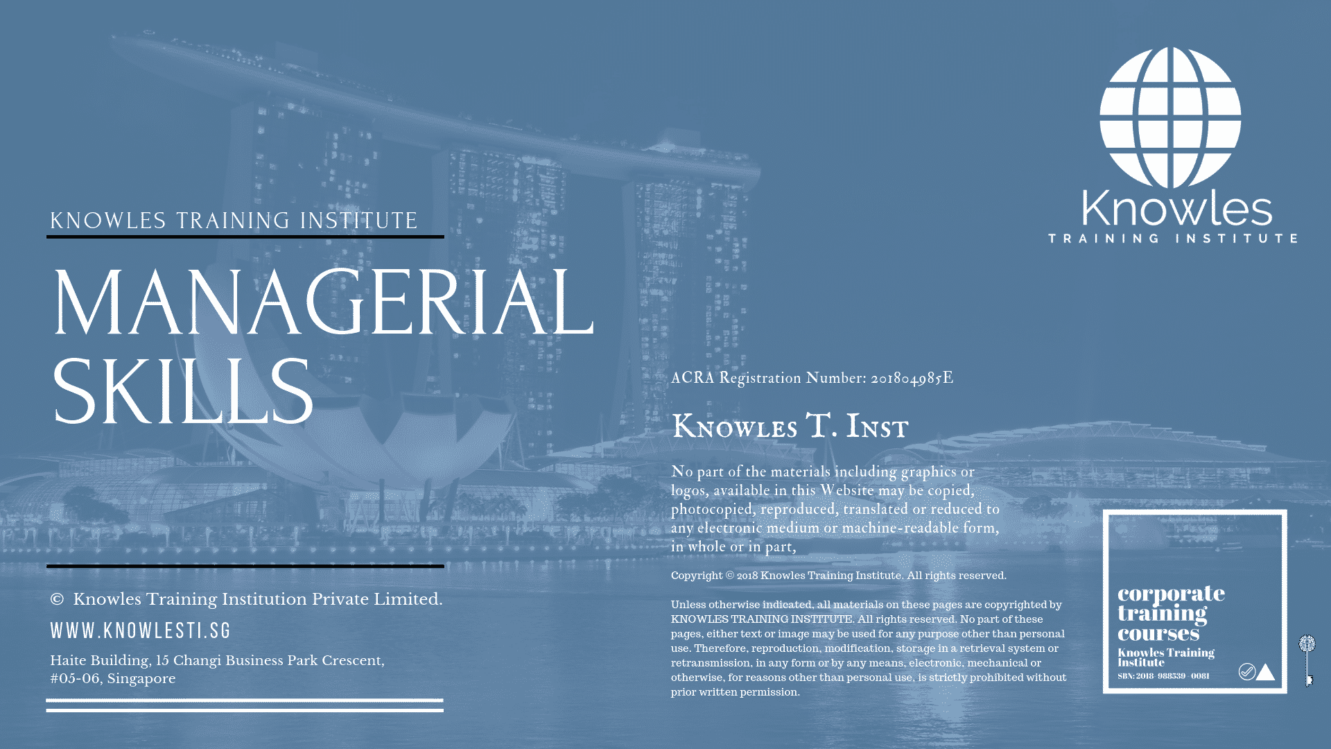 Managerial Skills Training Course in United-Kingdom