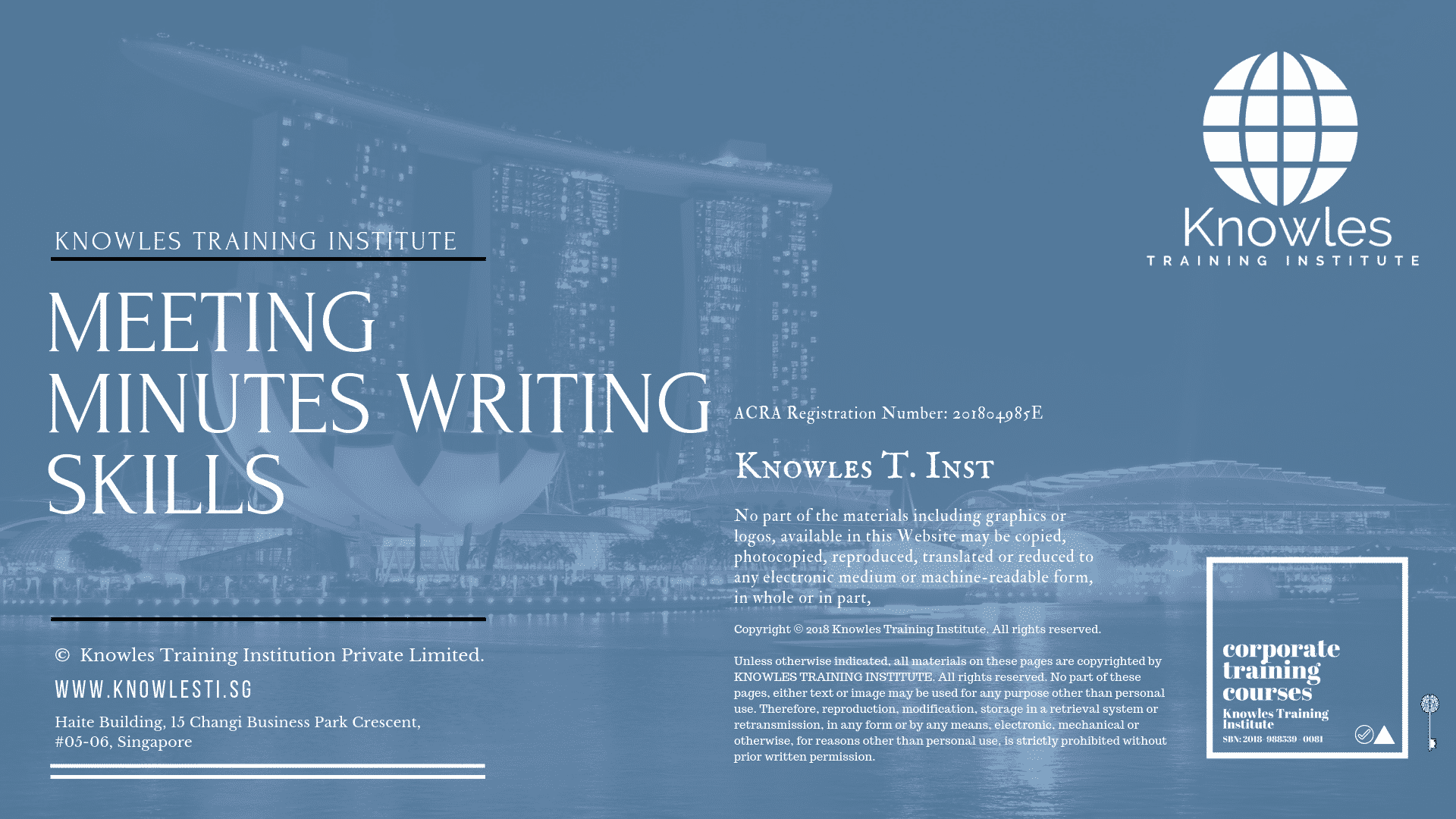 Meeting Minutes Writing Skills Training Course In United-Kingdom