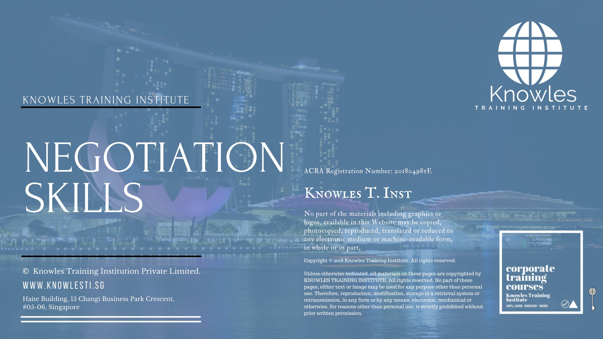 Negotiation Skills Training Course in United-Kingdom