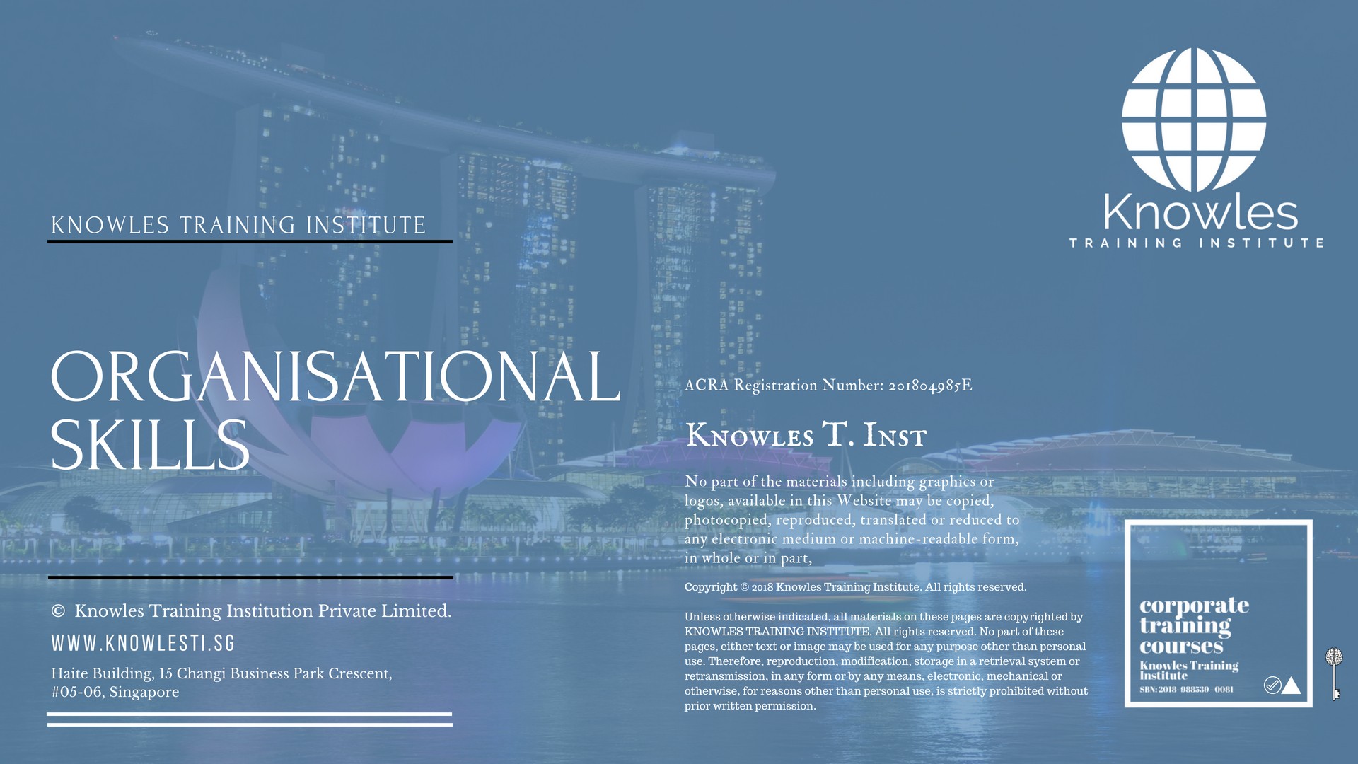 Organisational Skills Training Course in United-Kingdom