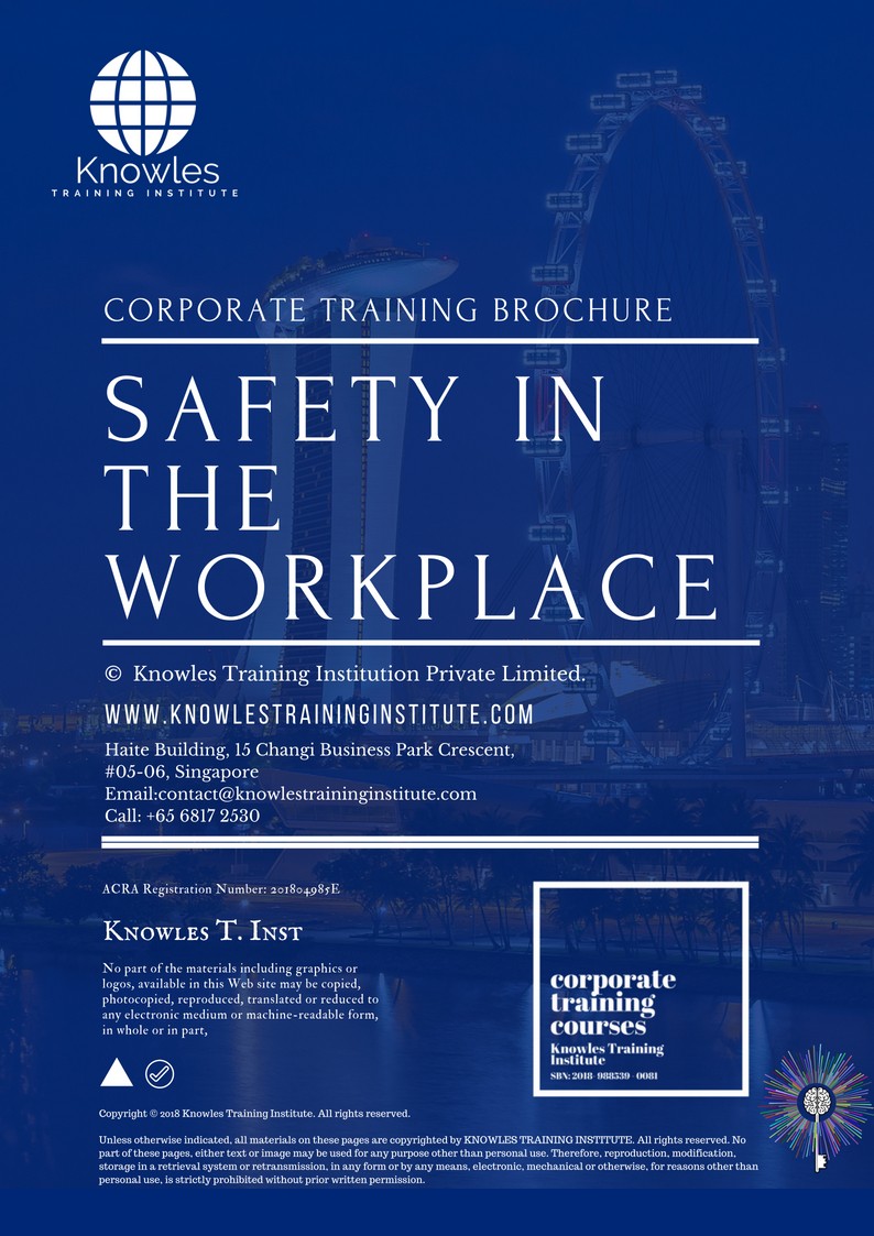 Safety In The Workplace Training Course in United-Kingdom Brochure