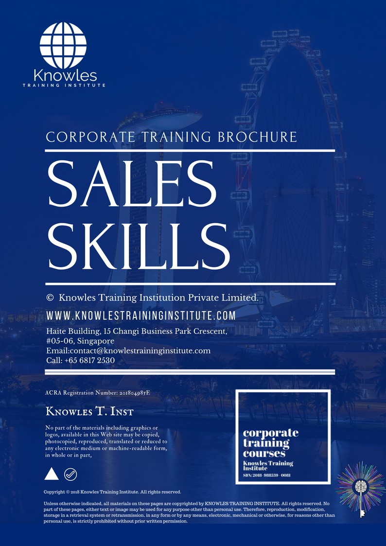 Sales Skills Course in United-Kingdom Brochure