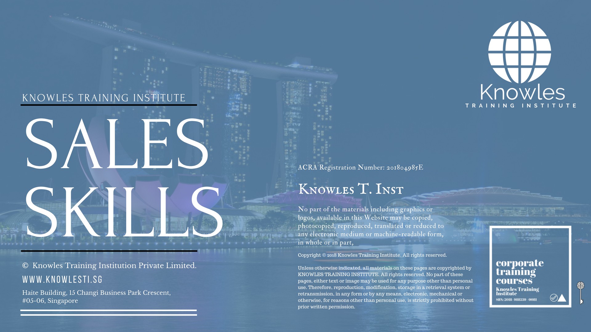 Sales Skills Training Course in United-Kingdom