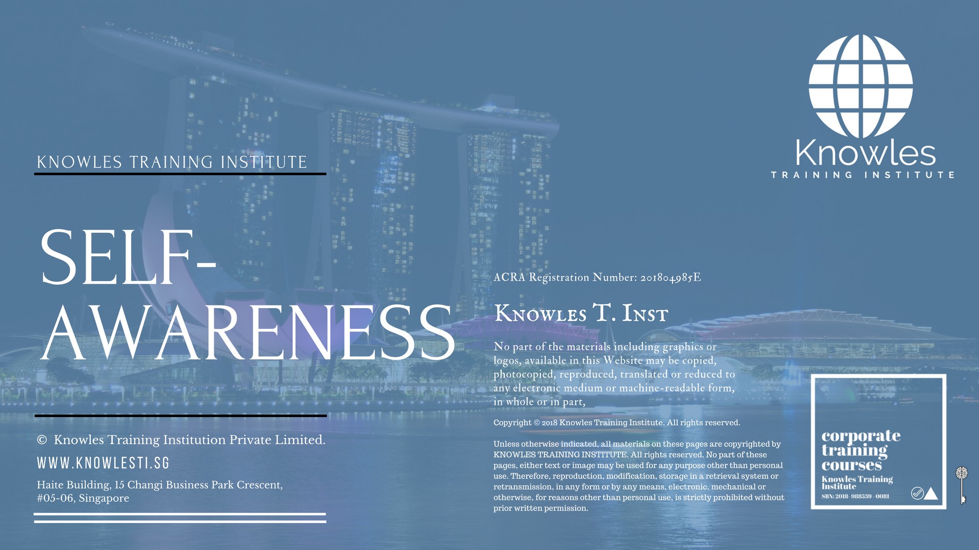 Self-Awareness Training Course in United-Kingdom