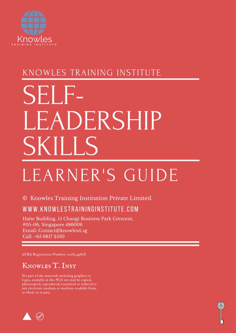 Self-Leadership Skills Training Course in United-Kingdom Learner’s Guide