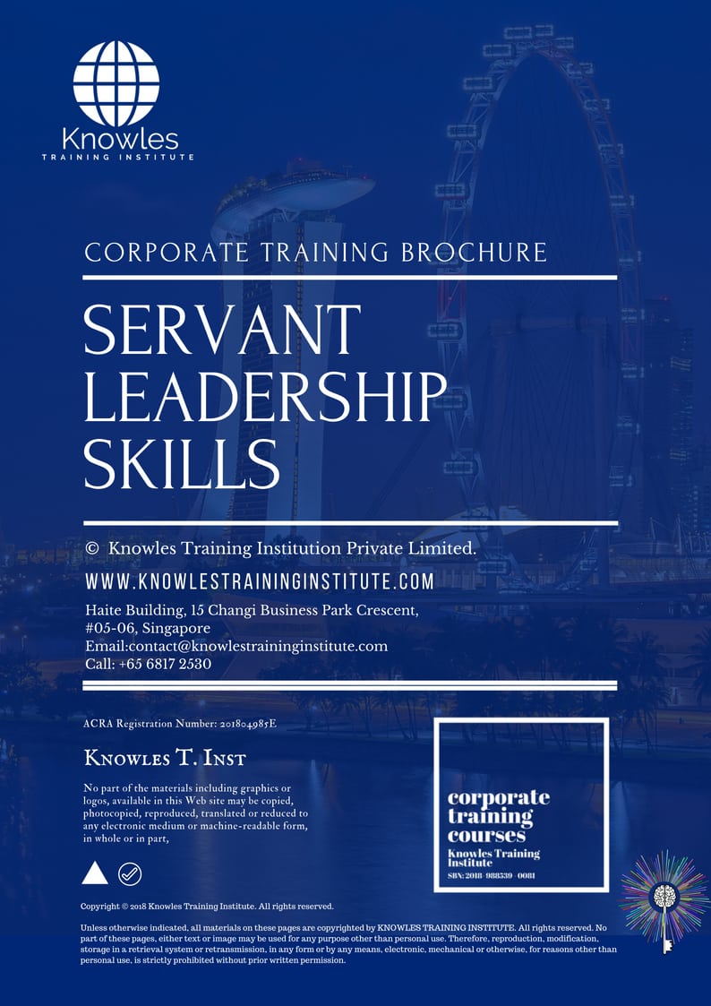 Servant Leadership Skills Training Course in United-Kingdom Brochure