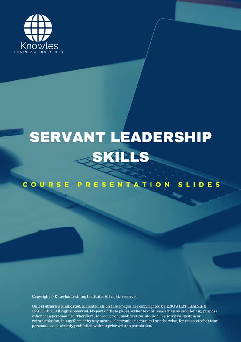 Servant Leadership Skills Training Course in United-Kingdom Presentation Slides