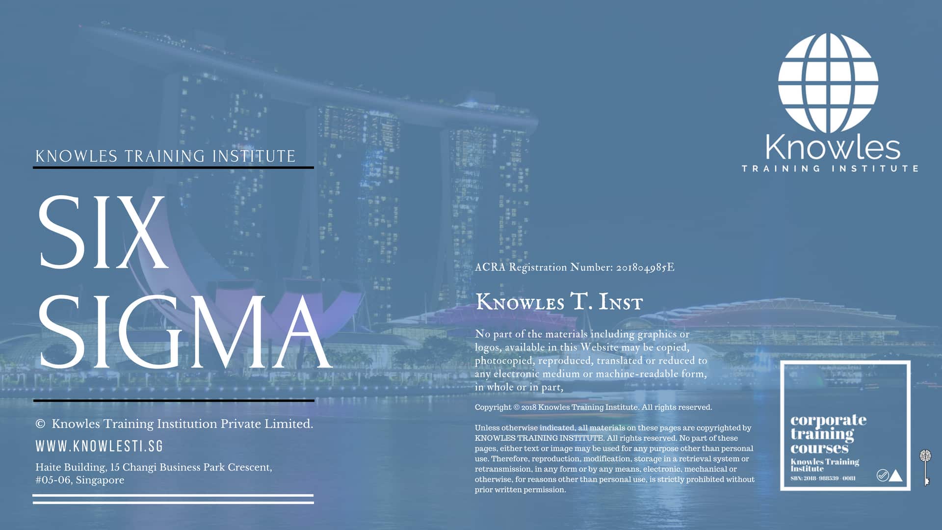 Six Sigma Training Course in United-Kingdom
