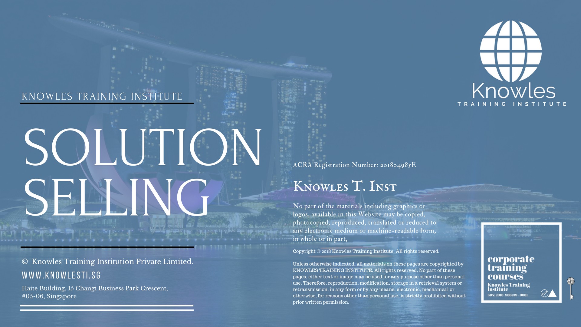Solution Selling Training Course in United-Kingdom