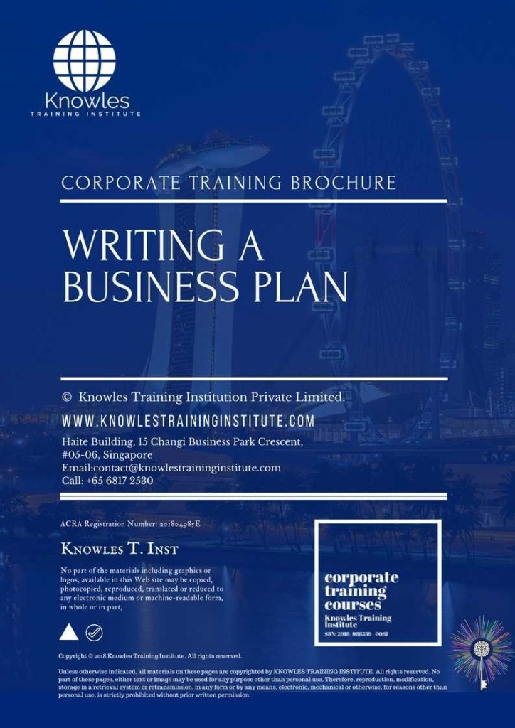 Writing-A-Business-Plan-Training-Course-in-United Kingdom-Brochure