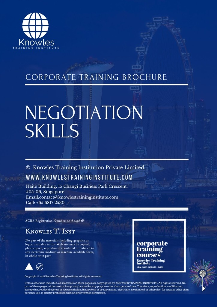 Negotiation-Skills-Training-Course-in-UK-Brochure